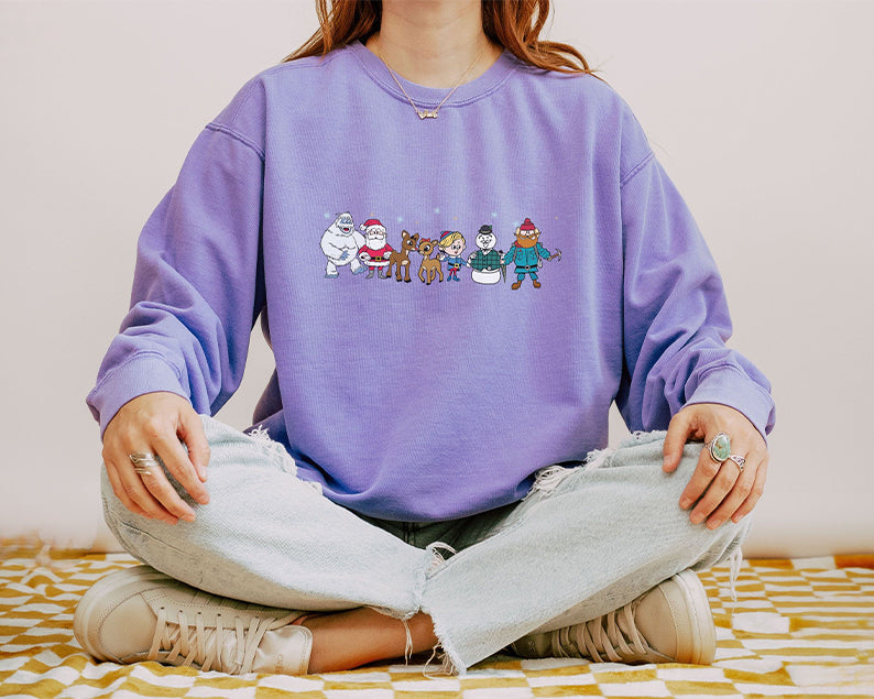 Rudolph Friends Christmas Sweatshirt