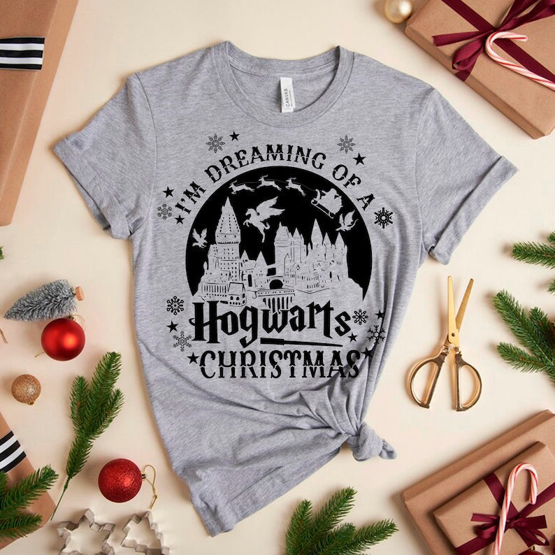I'm Dreaming Of A Hogwarts Christmas T-shirt