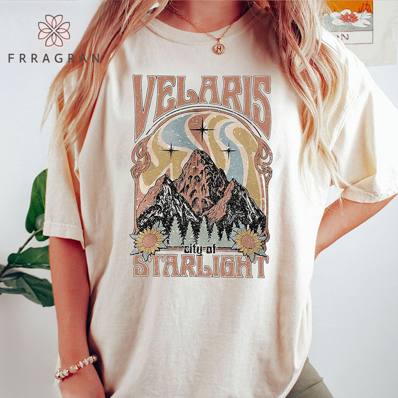 Retro Velaris City Of Starlight T-shirt