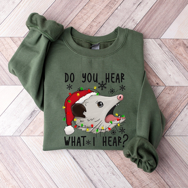 Funny Opossum Christmas Sweatshirt